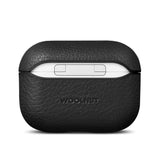 Woolnut AirPods Pro (2. gen.) Deksel i Ekte Skinn - Svart