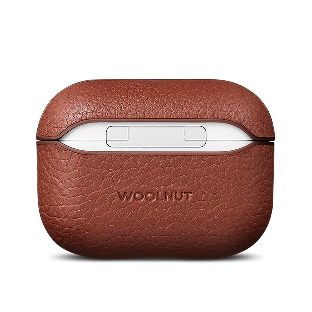 Woolnut AirPods Pro (2. gen.) Deksel i Ekte Skinn - Brun