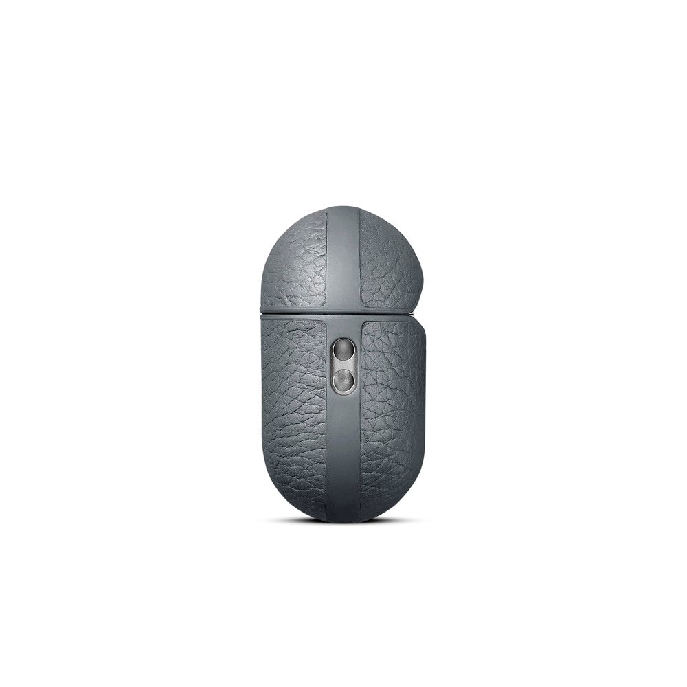 WOOLNUT Apple AirPods Pro (3. gen.) Ekte Skinn Deksel - Grå