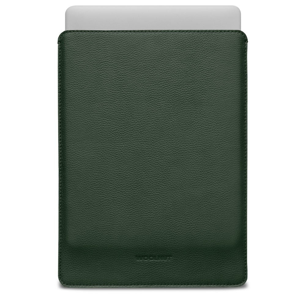 MacBook Neo 13 A18 Pro (2026) Woolnut Leather Sleeve - Grønn