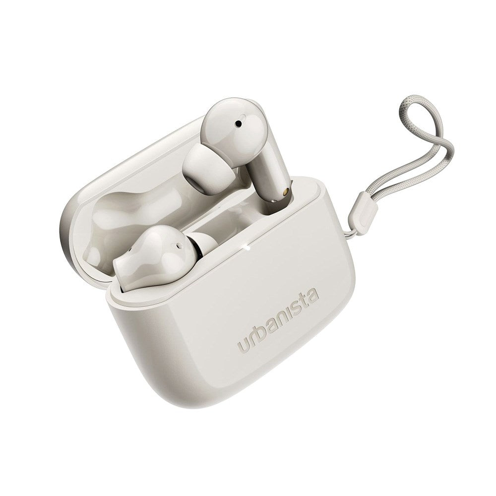Urbanista Palo Alto True Wireless In-Ear Headset med Active Noise Cancelling - Cloud White
