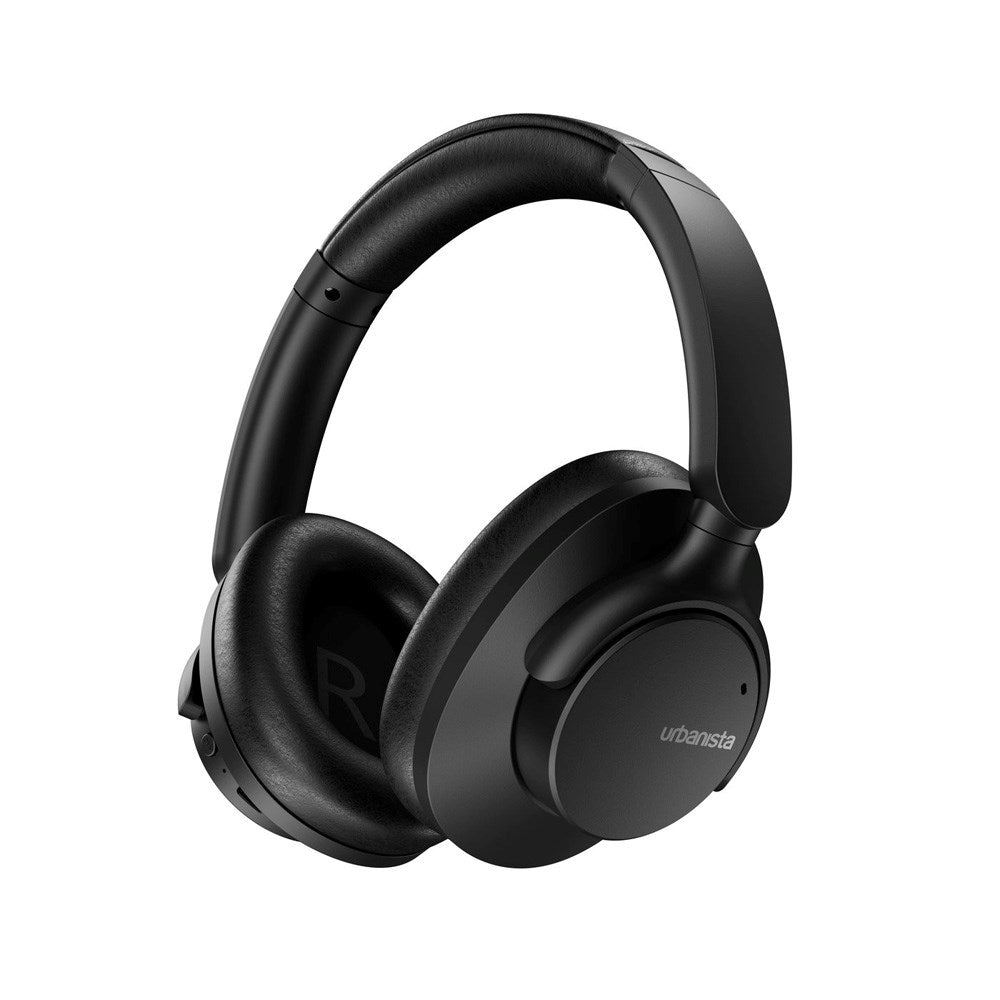 Urbanista Valencia Bluetooth Over-Ear Hodetelefoner med Active Noise Cancelling - Midnight Black