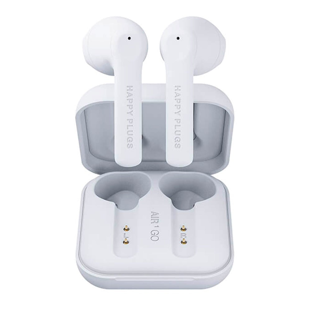 Happy Plugs Air 1 Go True Wireless Hodetelefoner - In-Ear - Hvit