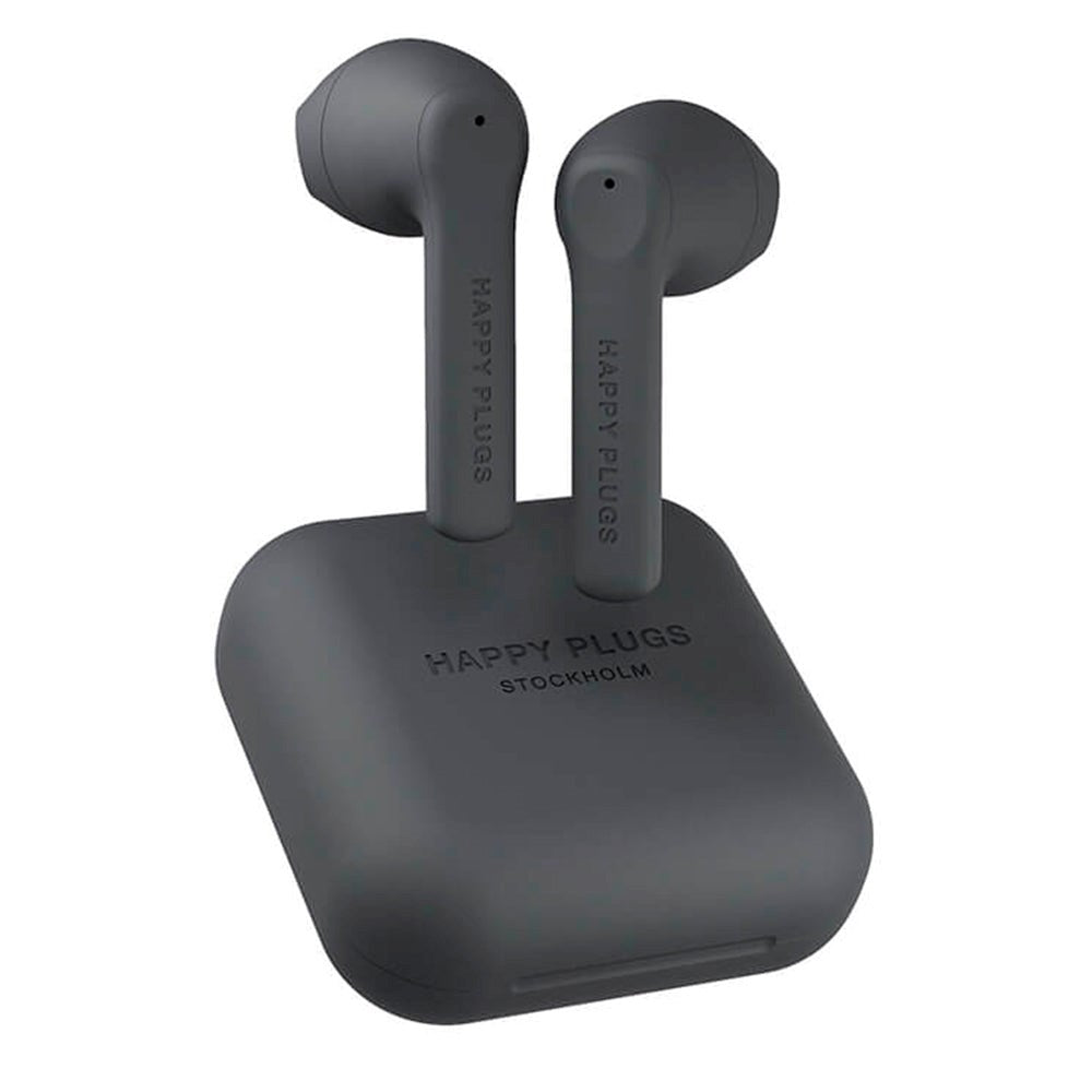 Happy Plugs Air 1 Go True Wireless Hodetelefoner - In-Ear - Svart