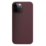 Nudient Thin Case V3 iPhone 12 / 12 Pro Deksel - Sangria Red