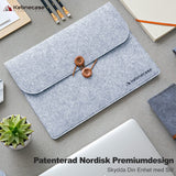 Kebnecase & Nettbrett Sleeve 260 x 185mm - Lysegrå