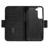 Samsung Galaxy S22 Key Nordfjord Slim Magnet Wallet Kunstskinn Flipdeksel - Svart