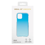 iPhone 11 Ideal Of Sweden Clear Deksel - Light Blue