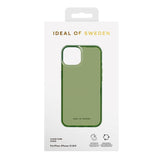 iPhone 14 / 13 Ideal Of Sweden Clear Deksel - Khaki