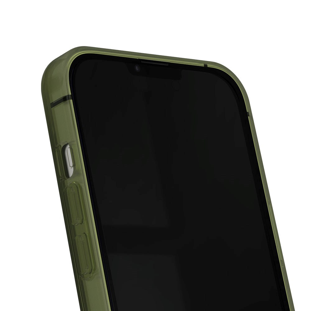 iPhone 14 / 13 Ideal Of Sweden Clear Deksel - Khaki