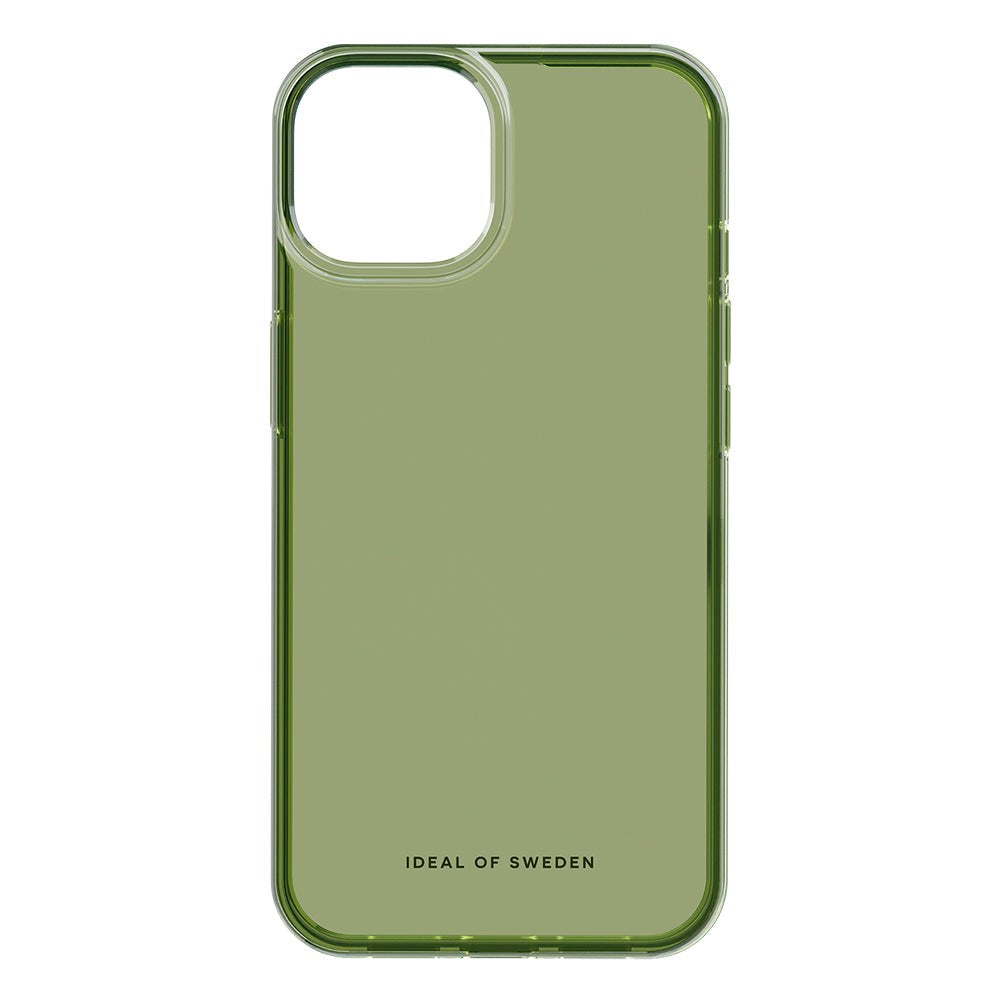 iPhone 14 / 13 Ideal Of Sweden Clear Deksel - Khaki