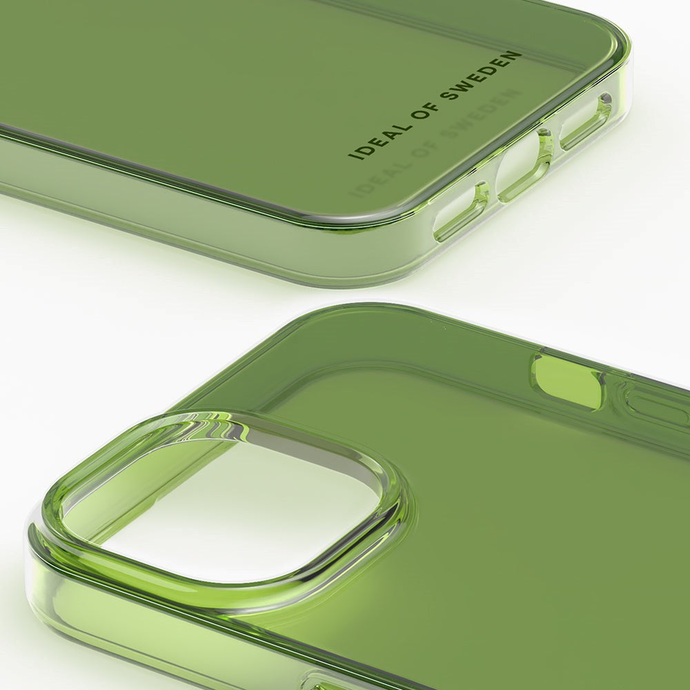 iPhone 14 / 13 Ideal Of Sweden Clear Deksel - Khaki