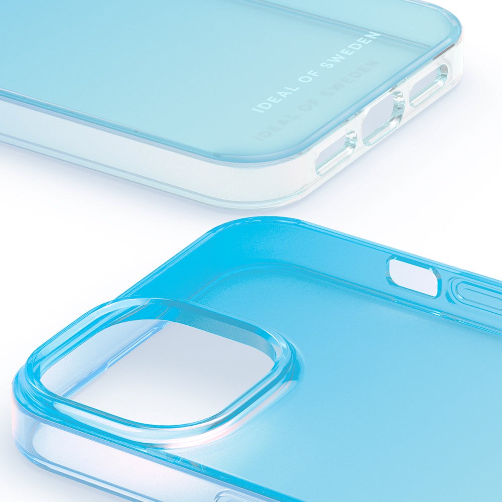 iPhone 14 / 13 Ideal Of Sweden Clear Deksel - Light Blue