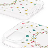 iPhone 14 / 13 iDeal Of Sweden Clear Deksel - Petite Floral