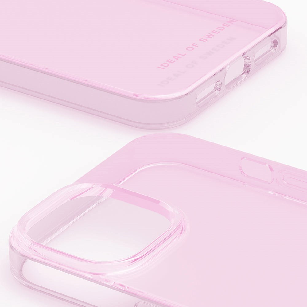 iPhone 14 / 13 Ideal Of Sweden Clear Deksel - Light Pink