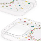 iPhone 14 Pro iDeal Of Sweden Clear Deksel - Petite Floral