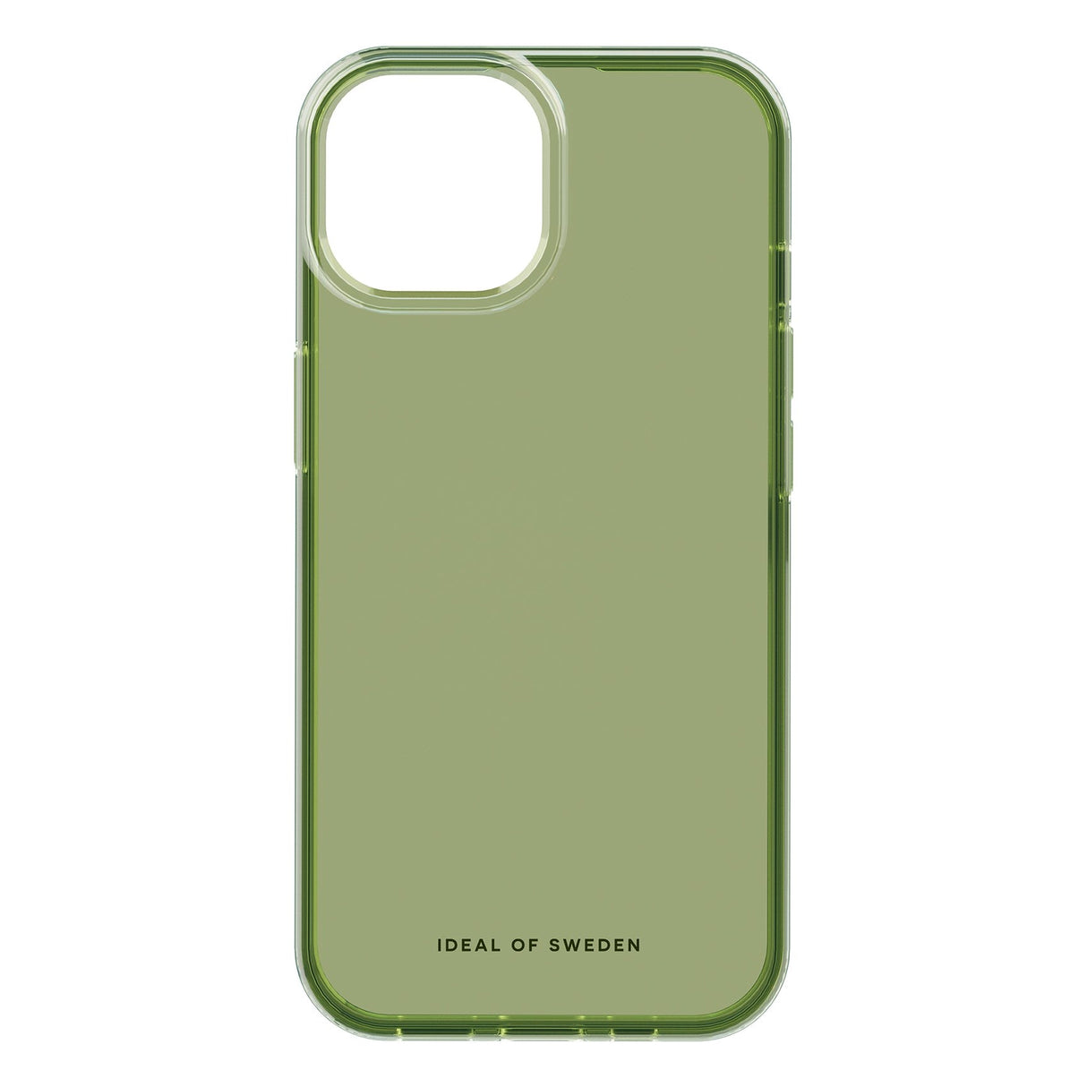 iPhone 15 iDeal Of Sweden Clear Deksel - Khaki