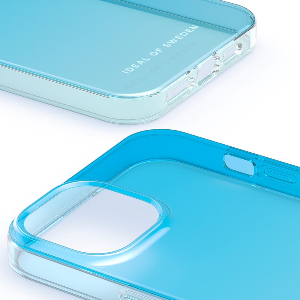 iPhone 15 iDeal Of Sweden Clear Deksel - Light Blue