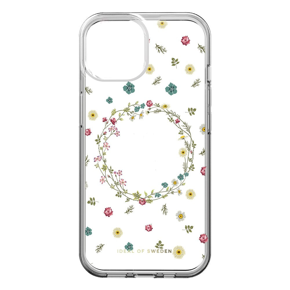 iPhone 15 iDeal Of Sweden Clear Deksel - Petite Floral