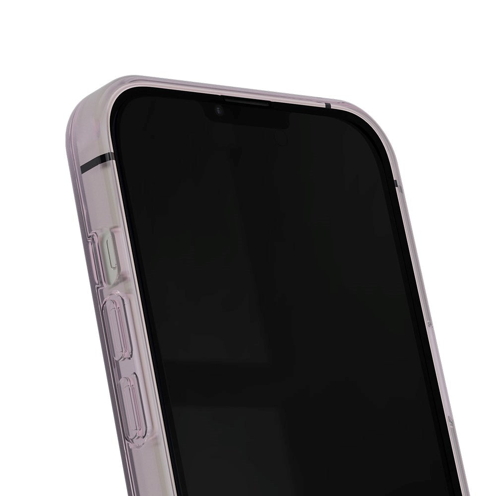 iPhone 15 iDeal Of Sweden Clear Deksel - Light Pink