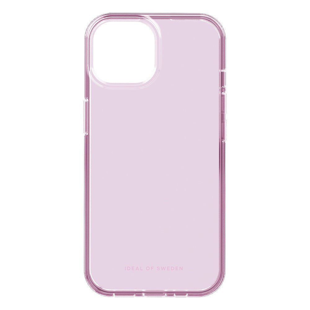 iPhone 15 iDeal Of Sweden Clear Deksel - Light Pink