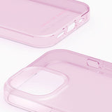 iPhone 15 iDeal Of Sweden Clear Deksel - Light Pink