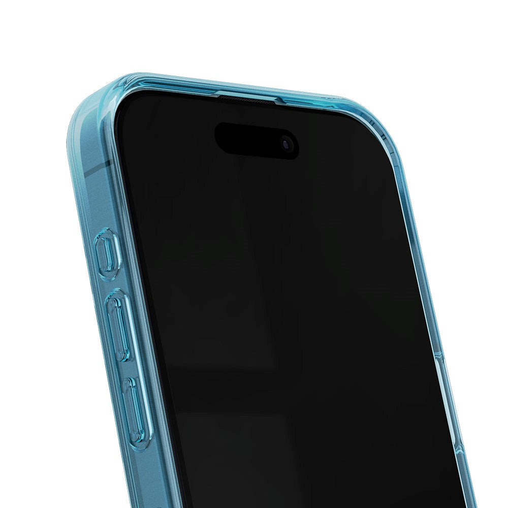 iPhone 15 Pro iDeal Of Sweden Clear Deksel - Light Blue