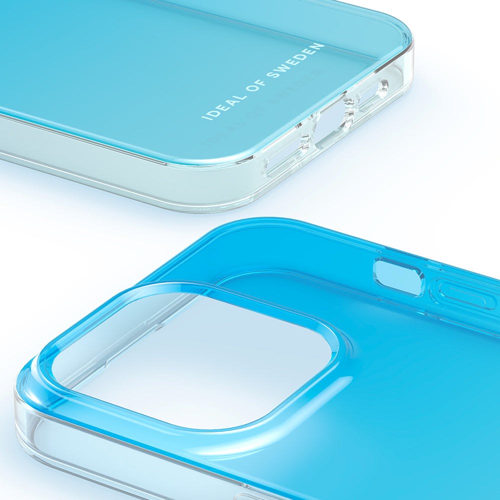 iPhone 15 Pro iDeal Of Sweden Clear Deksel - Light Blue