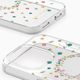 iPhone 15 Pro iDeal Of Sweden Clear Deksel - Petite Floral