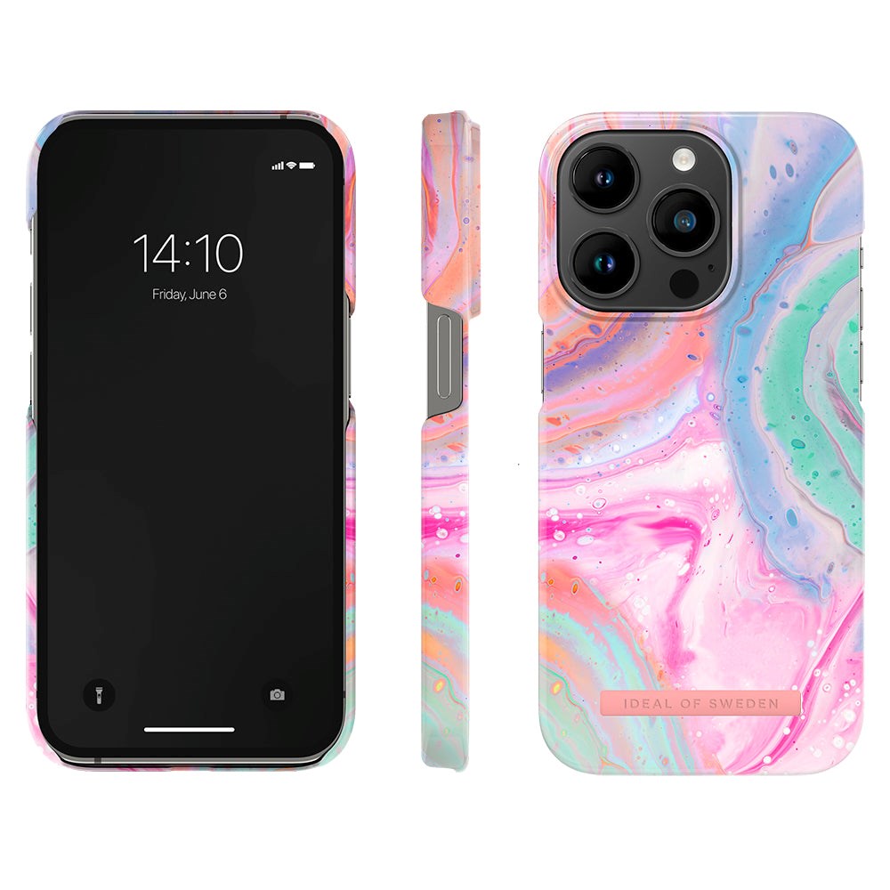 iDeal Of Sweden iPhone 14 Pro Fashion Deksel - Pastel Marble