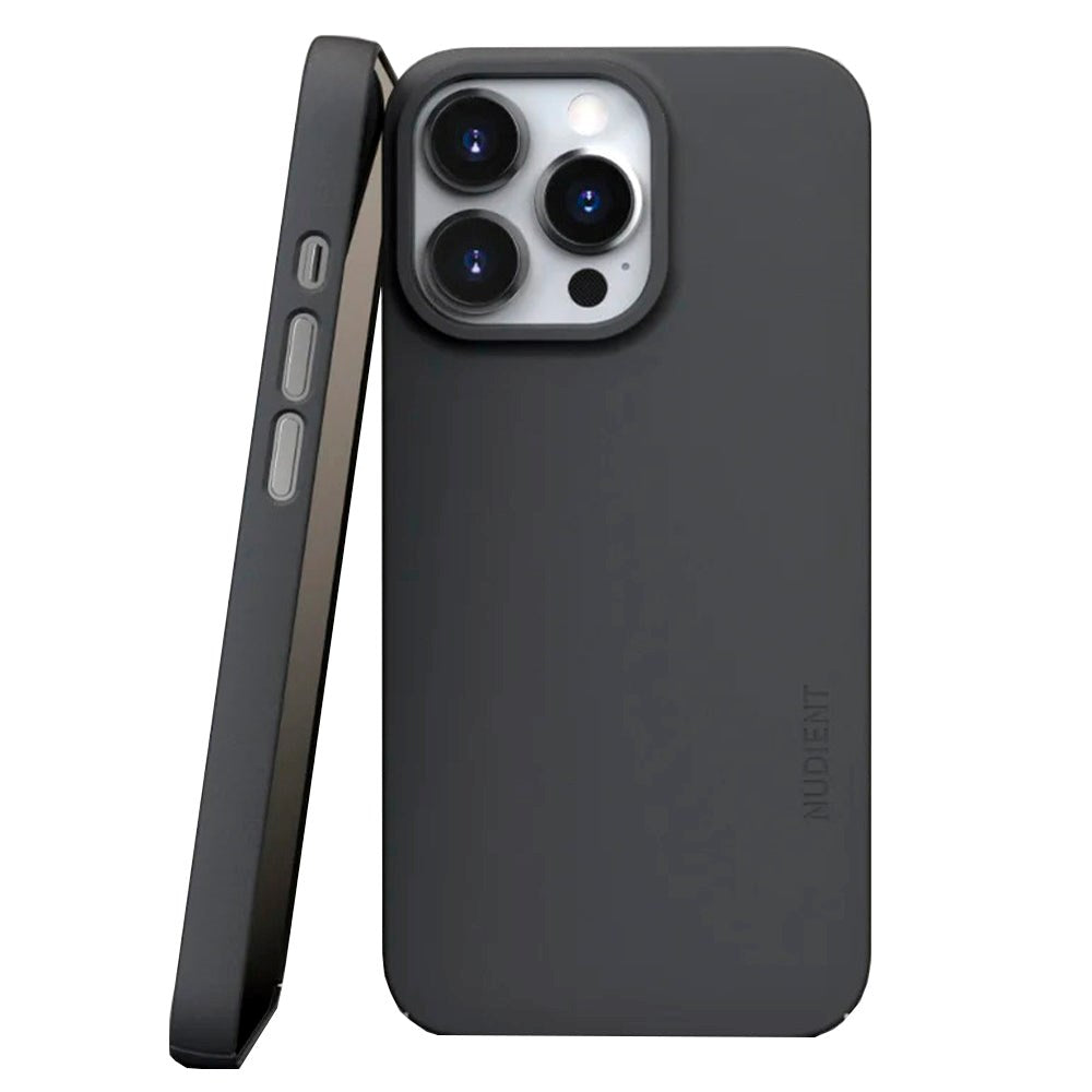 Nudient Thin Case V3 iPhone 13 Pro Deksel - Stone Grey