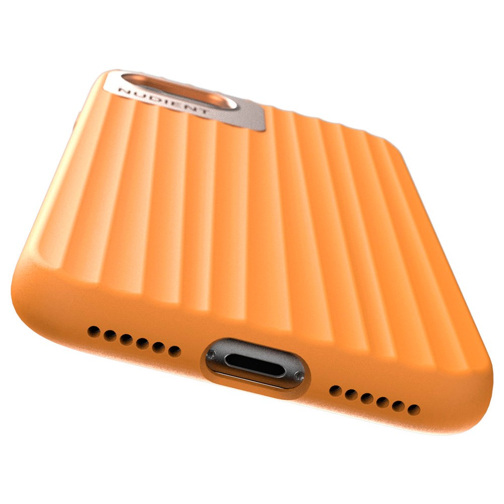 Nudient Bold iPhone SE (2022 / 2020) / 8 / 7 Deksel - Tangerine Orange