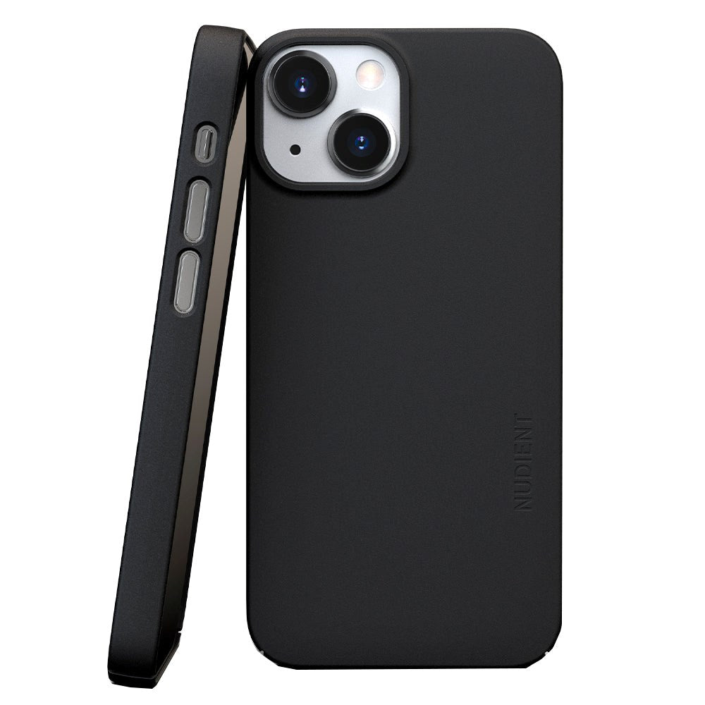 Nudient Thin Case V3 iPhone 13 Mini Deksel - Ink Black