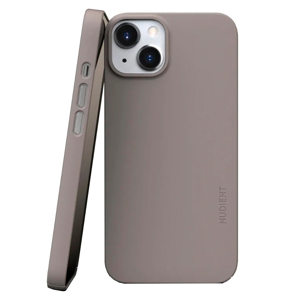 Nudient Thin Case V3 iPhone 13 Deksel - Clay Beige