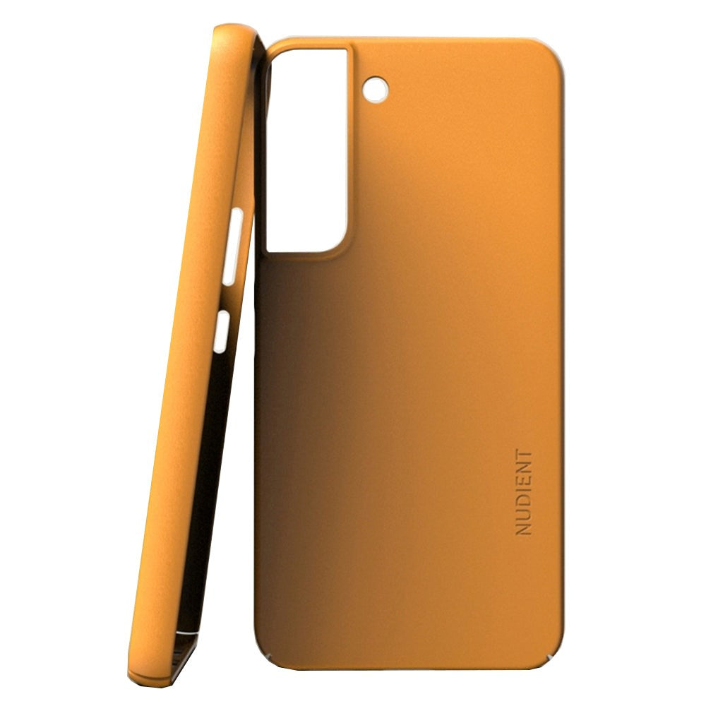 Nudient Thin Case V3 Samsung Galaxy S22 Deksel - Saffron yellow