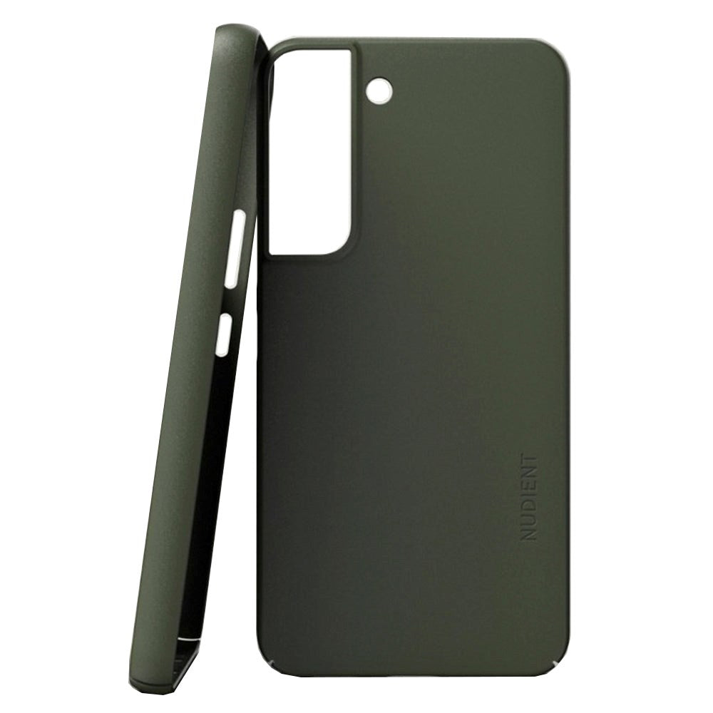 Nudient Thin Case V3 Samsung Galaxy S22 Deksel - Pine green