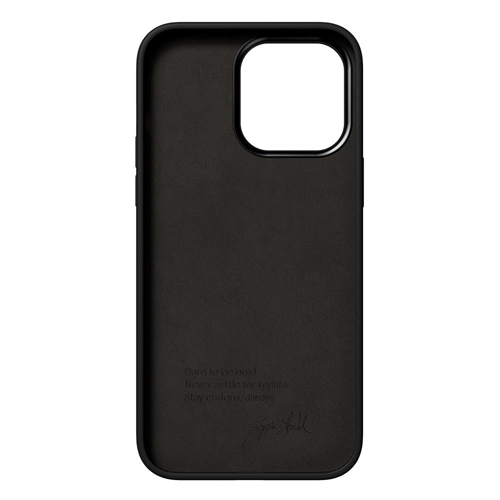 Nudient Bold iPhone 14 Pro Max Deksel - Charcoal Black