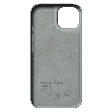 Nudient Thin Case iPhone 14 Deksel - MagSafe Kompatibel - Concrete Grey