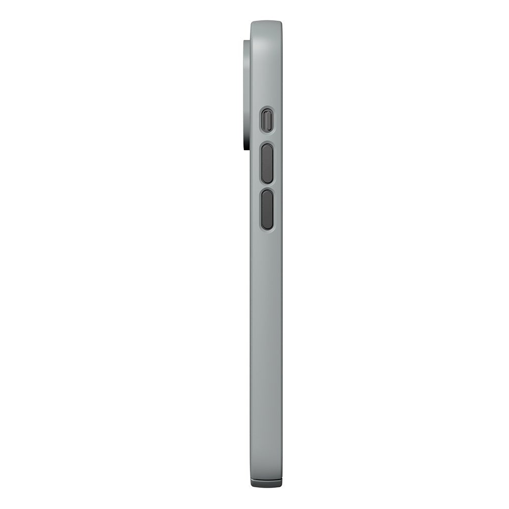 Nudient Thin Case iPhone 14 Deksel - MagSafe Kompatibel - Concrete Grey