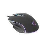 White Shark GARETH Gamingmus 6400 dpi med Innebygd Lys – Svart