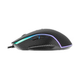 White Shark GARETH Gamingmus 6400 dpi med Innebygd Lys – Svart