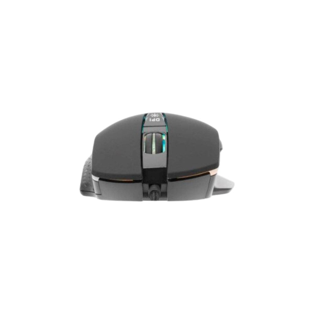 White Shark GARETH Gamingmus 6400 dpi med Innebygd Lys – Svart