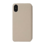 Krusell Pixbo 4 Card FolioCase iPhone Xs Max Skinn Flip Deksel - Beige