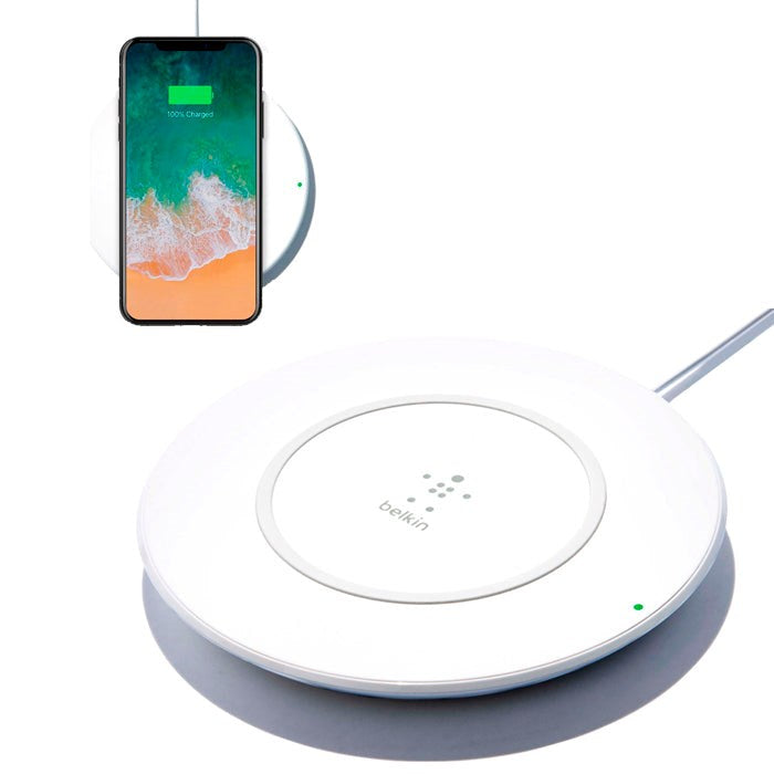 Belkin Boostup Qi Wireless Charging Pad 7.5W - Trådløs Lader - Hvit