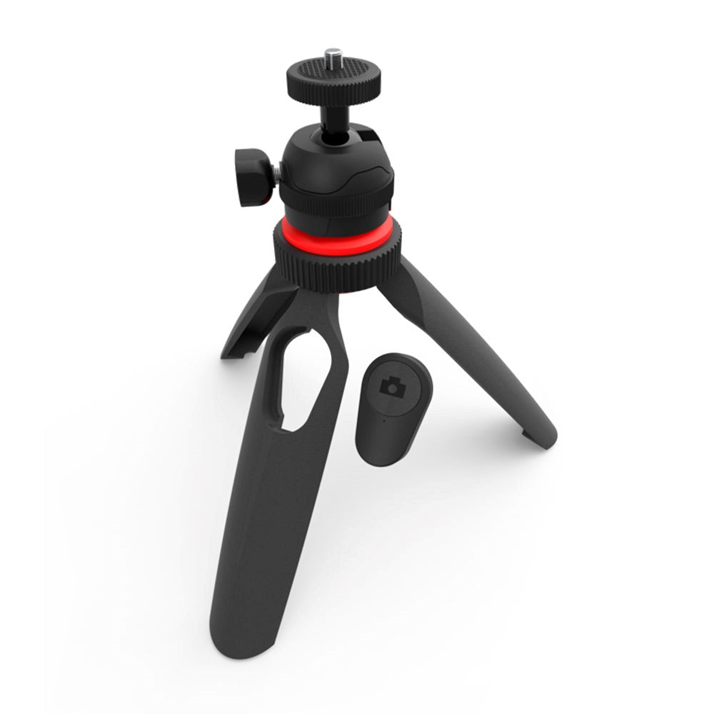 Digipower Active Mini Tripod for Smartphone / Kamera med Bluetooth-Fjernkontroll - Svart