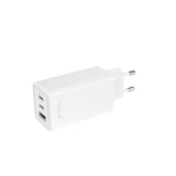 Hune Huron 65W Vegglader med 2 x USB-C 1 x USB-A - Hvit