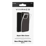 iPhone 13 Pro Vivanco Super Slim Bakdeksel - Gjennomsiktig