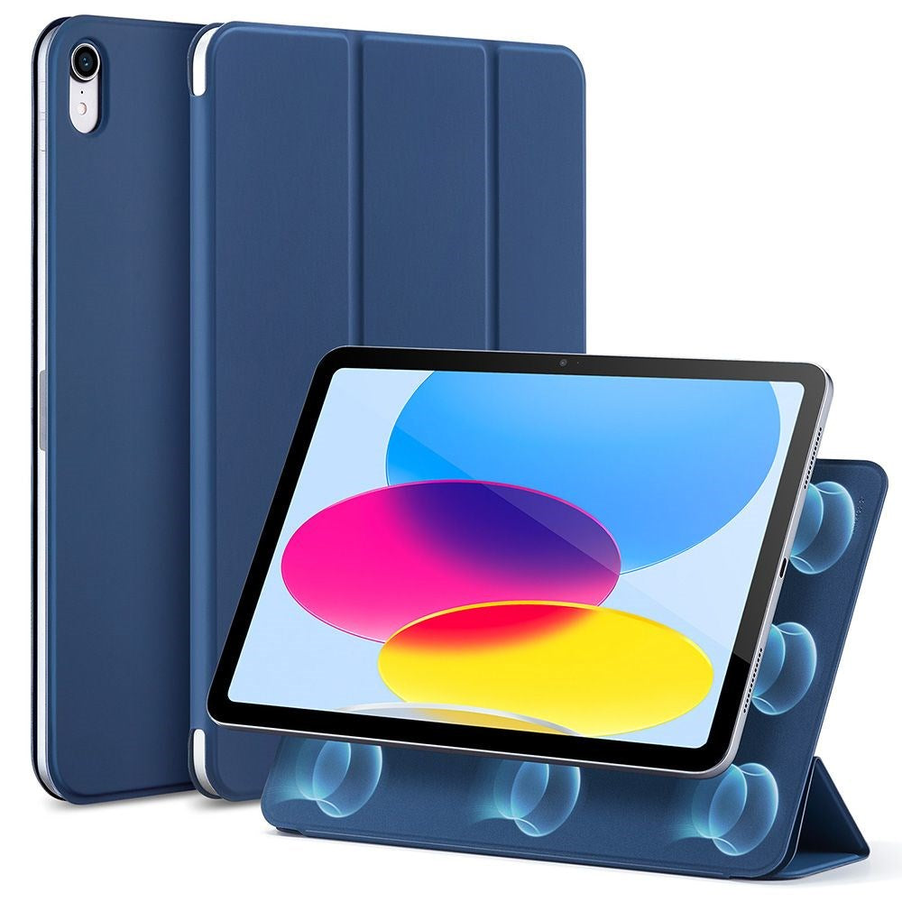 iPad 11" (2025) / iPad 10.9" (2024/2022) ESR Rebound Magnetic Flip Deksel - Navy Blue
