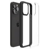 iPhone 15 Pro Max Spigen Ultra Hybrid Deksel - Gjennomsiktig / Svart