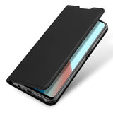 Xiaomi Note 9T (5G) DUX DUCIS Skin Pro Series Thin Wallet Flipdeksel med Lommebok - Svart